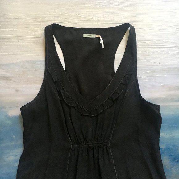 KIMCHI BLUE 100% Silk Black Dress | Size M - Picture 2 of 7